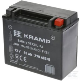 Batterie 12V 18Ah 270A...