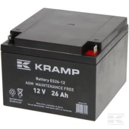 Batterie 12V 26Ah fermée Kramp