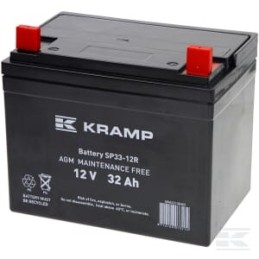 Batterie 12V 32Ah fermée Kramp