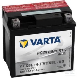 Batterie 12V 4Ah 80A AGM...