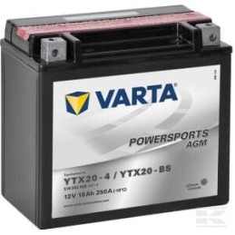 Batterie 12V 18Ah 250A AGM...