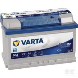 Batterie 12V 65Ah 650A Blue...