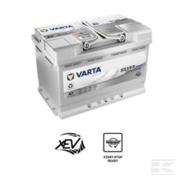 Batterie 12V 70Ah 760A AGM...