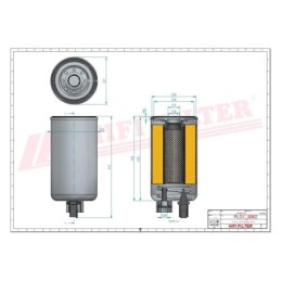 FILTRE A GASOIL HIFI-FILTER...