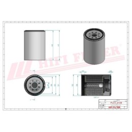 FILTRE A GASOIL HIFI-FILTER...
